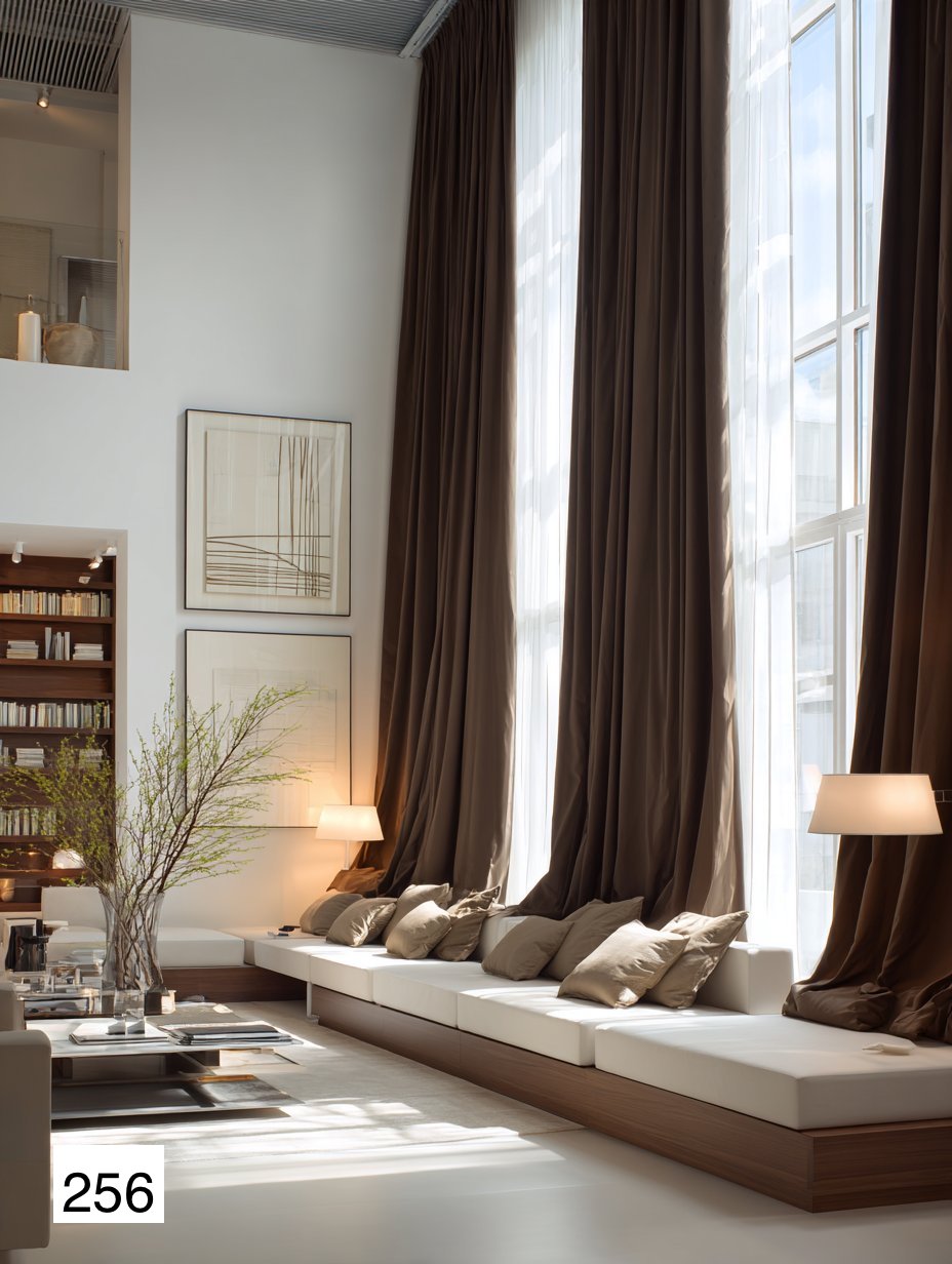 Quiet Luxury Beige Linen Curtains - Timeless "Old Money" Aesthetic 8 colors（1 Panel）
