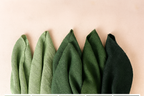 Natural Earthy Green Linen Curtain Panels  11 Colors（1 Panel）