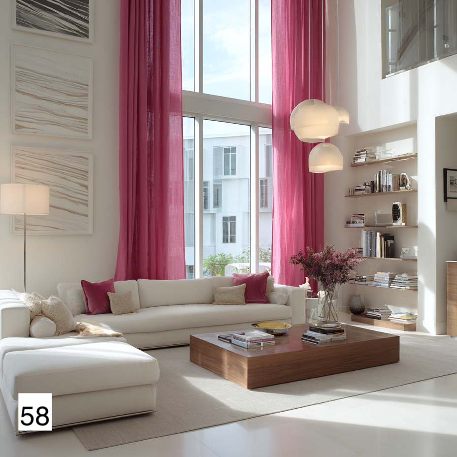 Vibrant Magenta & Deep Rose