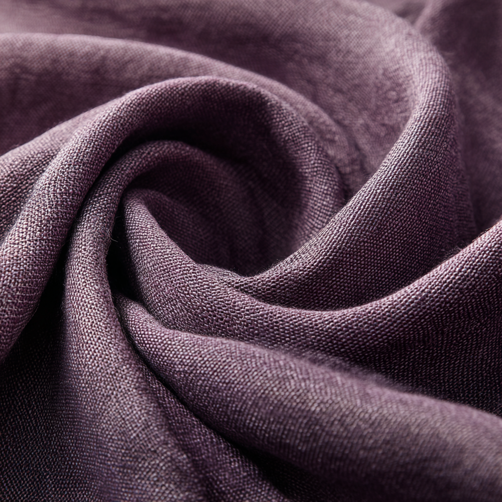 Romantic Lavender Purple Linen Curtains - Soft Aesthetic 7 colors（1 Panel）