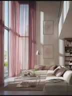 Modern Minimalist Linen Curtains in Smoky Grey（1 Panel）