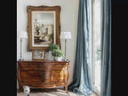 Classic American Vintage Linen Curtains - 9 Retro Colors（1 Panel）